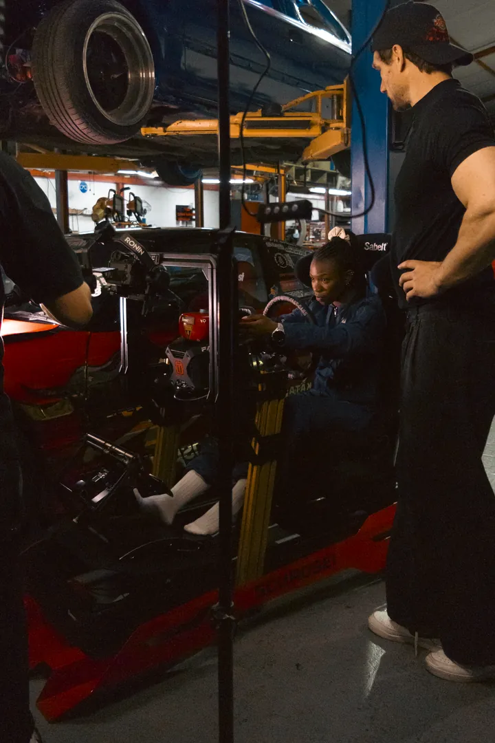 Camera set up on the driver&rsquo;s side