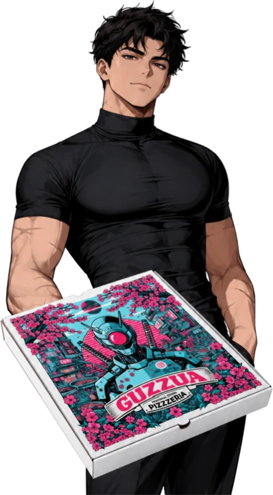 Turboverse character art — Superhero Fit silhouette